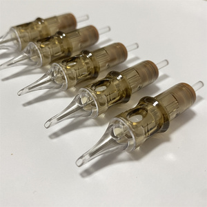Cartuchos Desechables de Alta Calidad <span class=keywords><strong>para</strong></span> Tatuaje, <span class=keywords><strong>Agujas</strong></span> Planas con Logotipo OEM, Venta Al por Mayor de Fábrica, 20 Unidades/Caja - Product Image 6