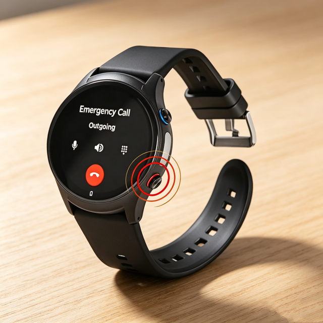 L08 Pro Seniors Smart Watch GPS Tracking Fall Detection SOS Calling Health Monitoring Wrist Watch