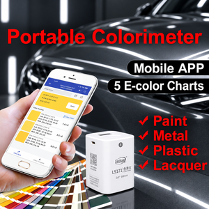 Colorimètre numérique portable LS171 avec application mobile pour le comparaison des couleurs RGB CMYK en laboratoire et le contrôle qualité - Product Image 2