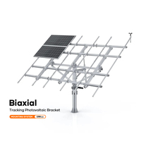Système de Montage Solaire à Poursuite du Soleil 1 MW - 10 MW, Système de Suivi Solaire à Double Axe pour Panneau Solaire
