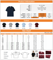Kaos Premium 240G Heavyweight OEM Laris Manis, Bordir Logo Custom, Bahan Bernapas Lembut, Model Longgar untuk Pria, Kasual Sehari-hari