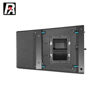 Haut-parleur VT4888 : Système de sonorisation professionnel actif pour scène, avec deux haut-parleurs de 12 pouces, 3 voies, passifs, en ligne.