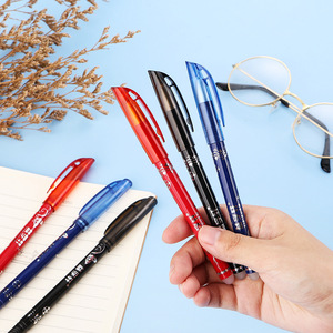 Bolígrafo de Tinta Borrable Sensible al Calor, Azul y Rojo, de Plástico, Fácil de Borrar, con Borrador para Corrección de Marcas, Venta al Por Mayor - Product Image 4