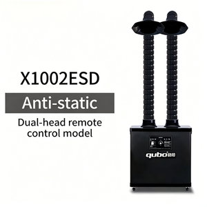 Purificateur de fumée ESD à double tête X1002ESD avec télécommande pour poste de soudage - Product Image 6