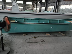 Barco <span class=keywords><strong>Panga</strong></span> de Fibra de Vidrio de 21 pies/6.3 m con Proa Plana y Fondo Plano para Acuicultura/Carga/Transporte de Mercancías, para Actividades de Trabajo, con <span class=keywords><strong>o</strong></span> sin Consola - Product Image 3