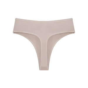 Culottes string noires sans coutures taille basse respirantes en maille pour femmes, usage quotidien - Product Image 4