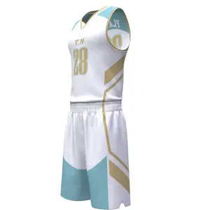 Tüm yıldız amerikan basketbolu giysi T Shirt yelekler nakış yama moda tasarım özel Mens basketbol formaları takımlar için