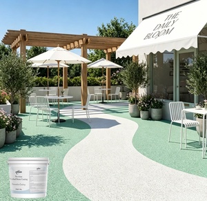 Pierre en résine antidérapante pour terrasse <span class=keywords><strong>de</strong></span> piscine, spa et zone humide, à drainage rapide, résistante au <span class=keywords><strong>chlore</strong></span>, surface en galets pour un confort pieds nus - Product Image 2