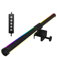 Barre lumineuse LED intelligente RGB à télécommande, dimmable, alimentation USB, pour bureau, veilleuse LED pour ordinateur, éclairage intelligent pour la maison