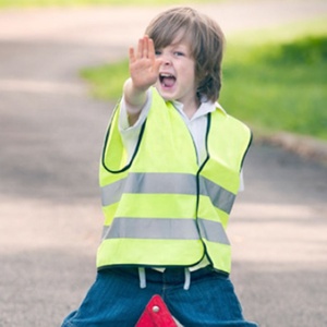 Gilet di Sicurezza Riflettente Classico SMASYS per <span class=keywords><strong>Bambini</strong></span>, Alta Visibilità <span class=keywords><strong>con</strong></span> Cerniera per Attività all'Aperto - Product Image 5