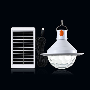 Lámpara de bola mágica regulable de 3 engranajes con energía Solar recargable por USB, iluminación colorida para jardín para acampar, fiestas de cumpleaños, jardines - Product Image 5