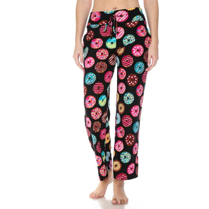 Pantaloni da salotto Unisex con stampa Allover con stampa personalizzata pantaloni da salotto con coulisse con tasche pantaloni larghi del pigiama - Product Image 5