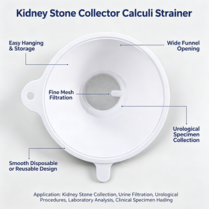 Colector <span class=keywords><strong>de</strong></span> cálculos renales <span class=keywords><strong>de</strong></span> gran capacidad, filtro <span class=keywords><strong>de</strong></span> orina <span class=keywords><strong>de</strong></span> alto flujo para <span class=keywords><strong>drenaje</strong></span> <span class=keywords><strong>de</strong></span> fragmentos en nefrolitotomía percutánea - Product Image 6
