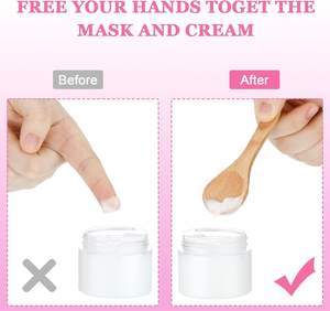 Natural Bamboo Spoons Set with Customized Logo <b>Mirror</b> Polish <b>Camping</b> Dinnerware - Product Image 2