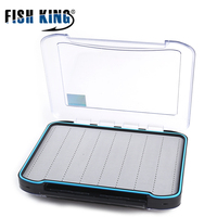 FISHKING OEM En Gros Usine Directe Personnalisé FishKing-3H6-3-8 Rigide Pêche Leurre Boîtes Pour Articles De Pêche Boîte De Pêche À La Mouche