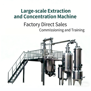 Ligne de production industrielle d'extraction et de concentration pour matériaux botaniques et naturels - Product Image 2