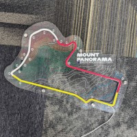 Enseigne néon LED personnalisée, alimentée par courant alternatif, en acrylique, circuit panoramique pour la décoration de garage de course, modèle de lettres néon pour la publicité