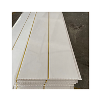 Suministro de fábrica, película de Pvc laminada, Color de grano de madera, aislamiento térmico, de pared de Pvc Panel, azulejos de techo