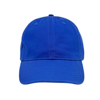 Casquettes de baseball 6 panneaux OEM Bright Sun en coton 100% avec logo personnalisé brodé, effet délavé, pour sport et extérieur, en tissu Dobby à pois