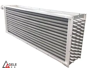 China Supplier High Efficiency Water Or Smoke Air Dryer Steel Heat Exchanger for Garment Industry