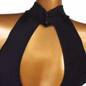 Nouvelle Arrivée - Robe de Danse Latine Professionnelle à Col Montant pour Examen Artistique et Performance (Rumba, <span class=keywords><strong>Cha</strong></span> <span class=keywords><strong>Cha</strong></span>, Samba) - Product Image 4