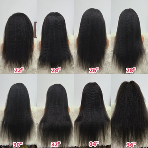 Promotion : Perruques en cheveux naturels 13x4 avec dentelle transparente, de 22 à 36 pouces, en solde, qualité 10A, lisses ou ondulées, vierges, vente en gros - Product Image 5