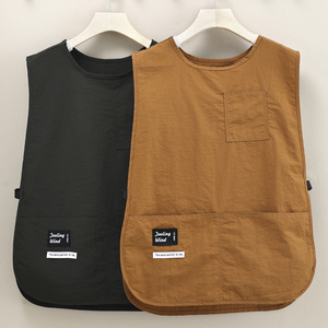 Moda impermeabile uniforme da parrucchiere gilet toelettatura per animali da lavoro da barbiere abiti da cucina cibo resistente all'olio <span class=keywords><strong>grembiule</strong></span> - Product Image 6
