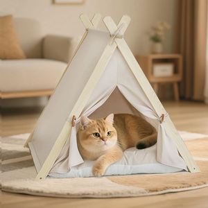 New Design <b>Small</b> Size Portable Folding Cat Bed Camping Pet <b>Tent</b> House Outdoor Pet Camping <b>Tent</b> - Product Image 2