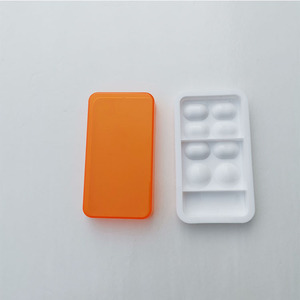 Factory direct supply of dental aesthetic resin light-shielding <b>mixing</b> <b>box</b> with lid, 8-hole <b>mixing</b> <b>box</b>, oral color palette, - Product Image 4