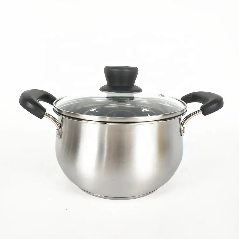 Peralatan Dapur Panci Sup Panci Stainless Steel