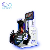 Manège virtuel populaire 9D VR, fauteuil VR, simulateur de jeu VR fou, machine à vendre