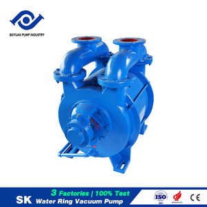 BOYUAN Produsen Pompa Vakum Cincin Cair Tekanan Tinggi Seri SK 0.55kw-185kw dengan Segel PTFE untuk Aplikasi Lain - Product Image 3