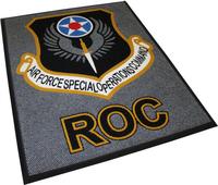 Tapis d'accueil extérieur réversible personnalisé antidérapant anti-poussière Jet Sprint Logo de luxe meilleur matériau pour l'entrée de l'hôtel tufté