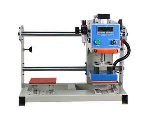 Machine <span class=keywords><strong>pneumatique</strong></span> Offre Spéciale de presse de la chaleur de double station pour le T-shirt et le sac d'impression de sublimation - Product Image 3