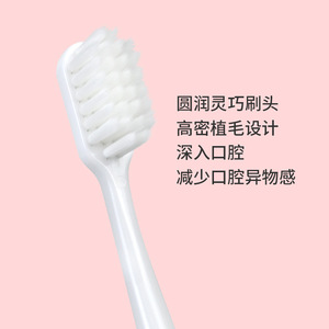 Brosse à dents personnalisable à tête petite, poils souples en nylon, usage domestique adulte SF1286 - Product Image 4
