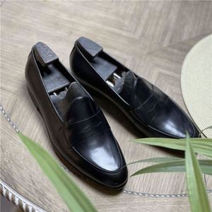 Mocassins britanniques de printemps pour hommes - Autres chaussures décontractées et habillées à bout carré, à lacets, pour affaires, antidérapantes, légères et respirantes - Product Image 3