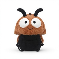 Serie de Peluches de Insectos Divertidos, Peluche de Mariquita, Muñeco Adorable con Relleno de Algodón PP, 31cm-50cm, para Mayores de 14 Años, Regalo de Cumpleaños