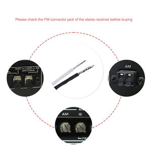 Excelente <span class=keywords><strong>antena</strong></span> de bucle AM y <span class=keywords><strong>Antena</strong></span> de cable desnudo de 2 pines dipolo FM <span class=keywords><strong>para</strong></span> receptor de hogar <span class=keywords><strong>Bluetooth</strong></span> de Radio ndoor - Product Image 3