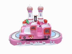 Paseo en tren de pista que funciona con monedas: Mini máquina de columpio de parque de atracciones para Centro Comercial/supermercado - Product Image 2