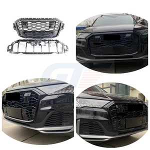 กระจังหน้าแบบ SQ7สำหรับ <span class=keywords><strong>Audi</strong></span> <span class=keywords><strong>Q7</strong></span>ส่วนการปรับแต่ง2020-<span class=keywords><strong>2022</strong></span>พร้อม Acc Matt สีดำ - Product Image 3