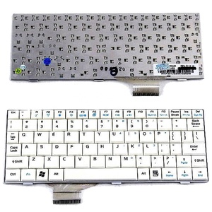 Trắng Máy Tính Xách Tay Bàn Phím Cho Asus Eee PC 700 <span class=keywords><strong>701</strong></span> 701SD 702 900 901 Series - Product Image 1