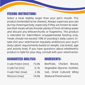 Golosinas Premium para Perros Pal's Delight, Masticables de Piel Cruda de 2.5 Pulgadas y Bocadillos con Carne de Pollo y Piel de Res, Fórmula para Limpiar los Dientes - Product Image 2