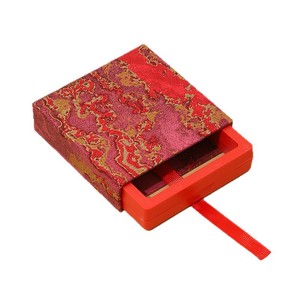 กล่องกระดาษแข็งทรงสี่เหลี่ยมแบบแขวน กล่องใส่เครื่องประดับแบบดึงออกได้ ป้องกันฝุ่น สำหรับแหวน สร้อยคอ กำไลคริสตัล - Product Image 5