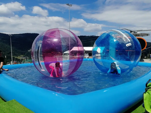 Ballon de danse personnalisé, jeu gonflable flottant, ballon de <span class=keywords><strong>piscine</strong></span> rebondissant, hamster humain, bulle gonflable, ballon d'eau de 2 m - Product Image 6