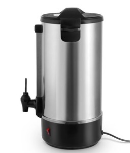 Cafetière en acier inoxydable 10L avec indicateur de <span class=keywords><strong>niveau</strong></span> d'eau, Urne à eau chaude Shabbat 10L - Product Image 6