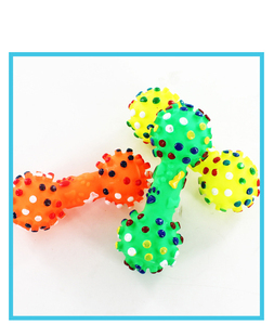 Üretici toptan gıcırtılı mix renk köpek vinil oyuncaklar - Product Image 4