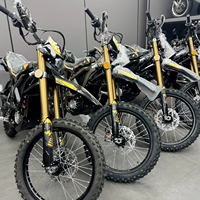 Moto tout-terrain électrique SurRon Ultra Bee 24,5 kW 74V60Ah à transmission centrale, modèle 2026, la plus vendue, pour motocross et tout-terrain, pour pilote adulte