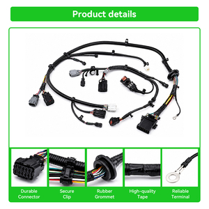Cablaggio Automobilistico Personalizzato per Motore e Telaio Auto, Cablaggio OEM, Vendita all'Ingrosso di Fabbrica - Product Image 2