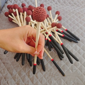 Wholesale Orff Percussion <b>Instrument</b> Wooden Mallets Small Drumsticks Percussion Sticks for Xylophone Hammer <b>Music</b> Accessories - Product Image 3