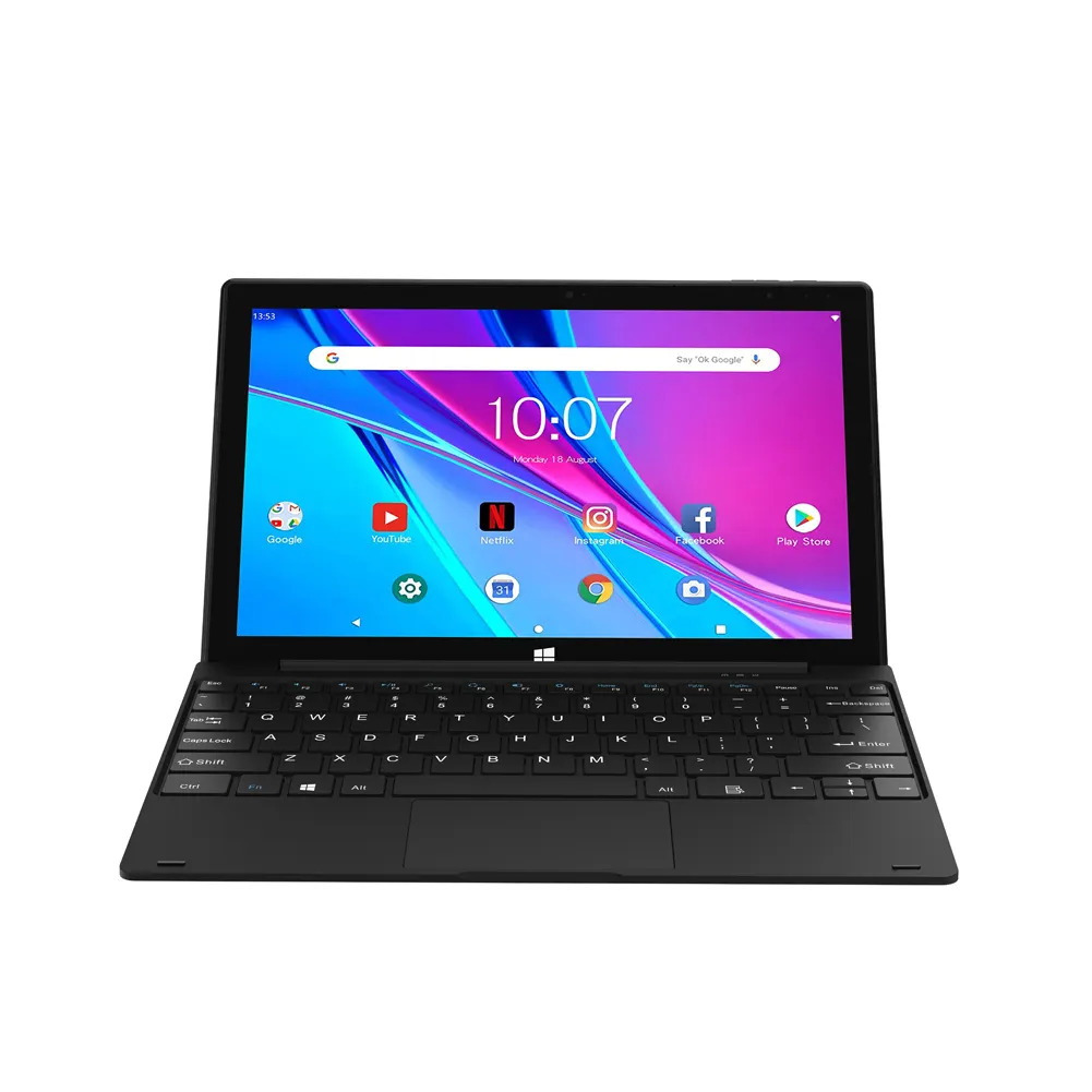10.8 Inch 2-In-1 Android Tablet Computer 4G + 64Gb 2K 4G Lte tab Wifi Goedkope Telefoon Tablet Pc Mini Computer Nano Sim Tf Card Slot